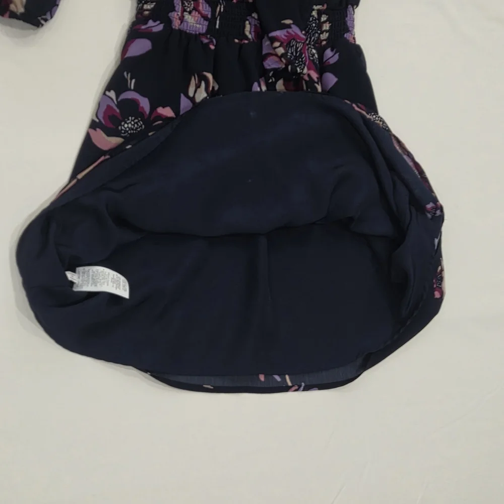 J.Crew Factory Floral Smocked-Waist Dress Size XS - Picture 9 of 10